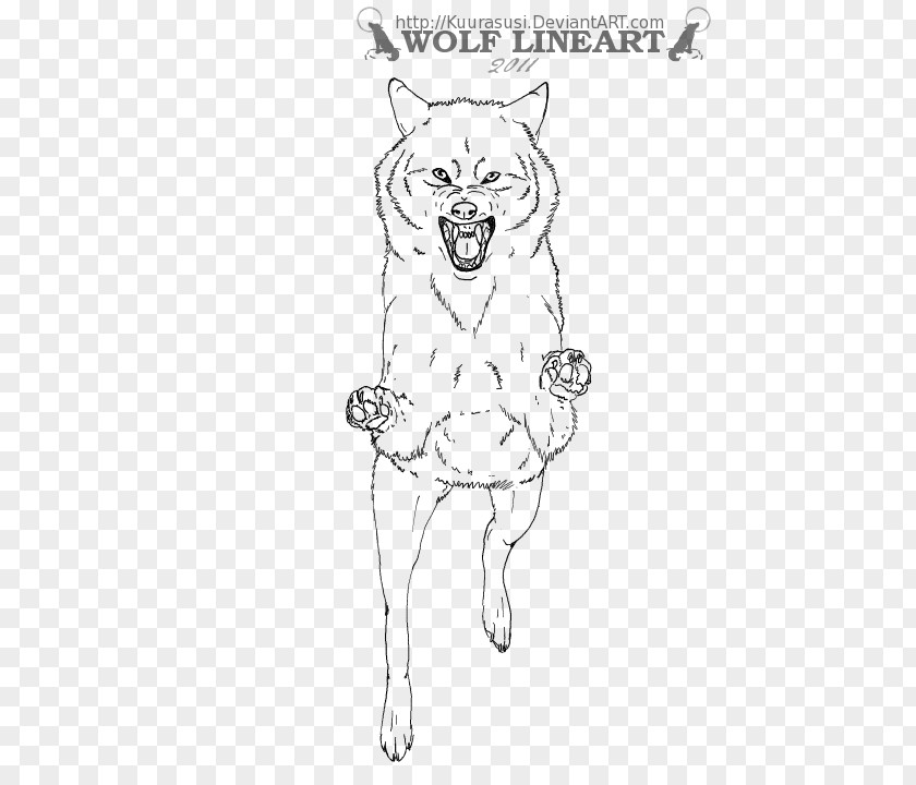 Leap Ing Cheetah Gray Wolf Drawing Line Art Sketch PNG