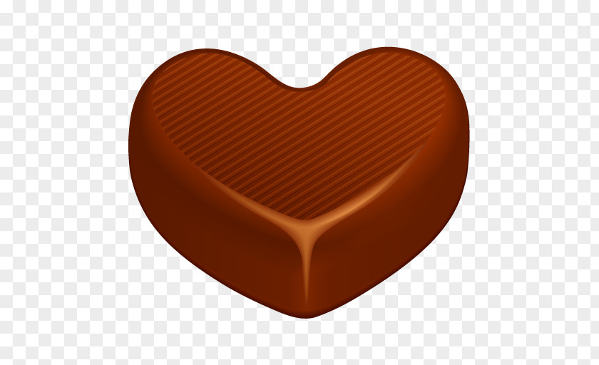 Love Chocolate Cake Chip Cookie Heart Icon PNG