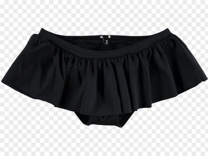 Black Skirt Shorts Briefs Sleeve M PNG