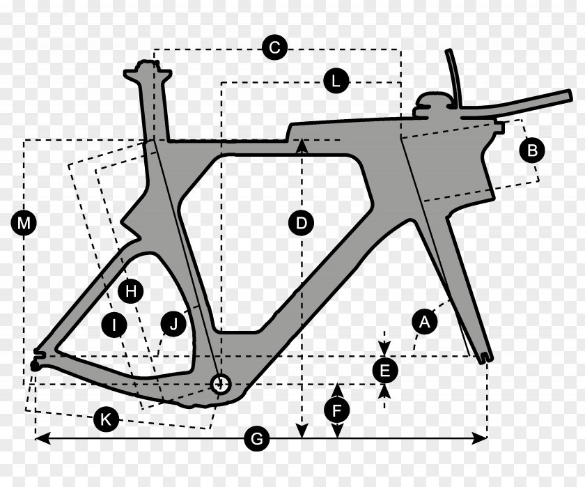 Bottom Bracket Scott Sports Bicycle Geometry Plasma RC (2017) Triathlon PNG