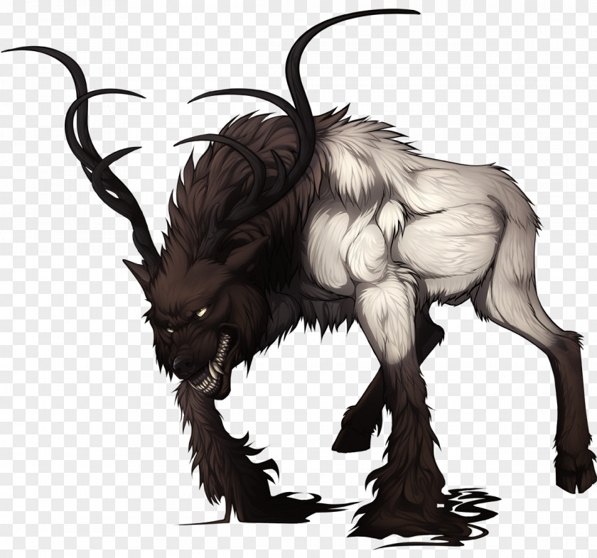 Demon Legendary Creature Art Drawing Unicorn Monster PNG