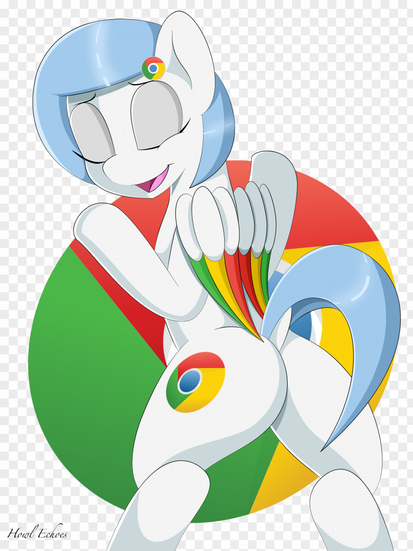 Google Pony Trails Chrome Web Browser PNG