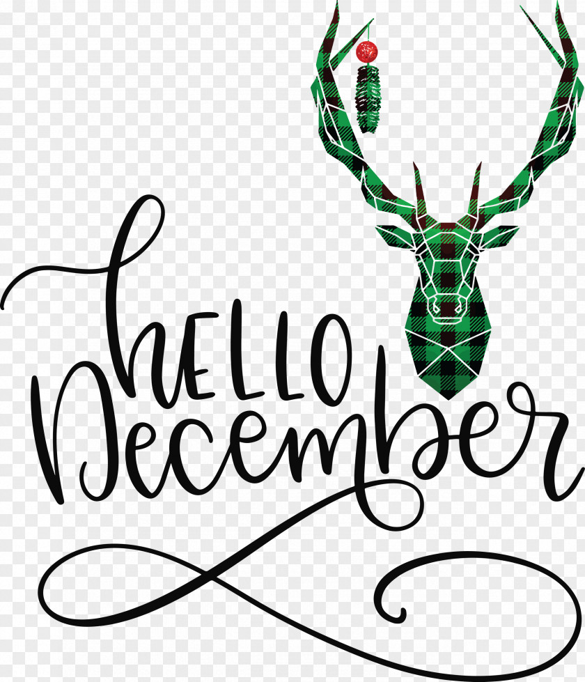 Hello December Winter PNG