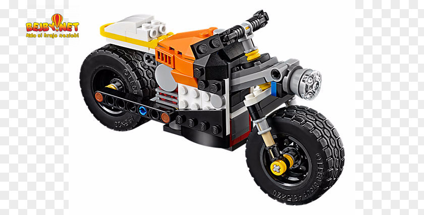 Lego Creator LEGO Toy Motorcycle PNG