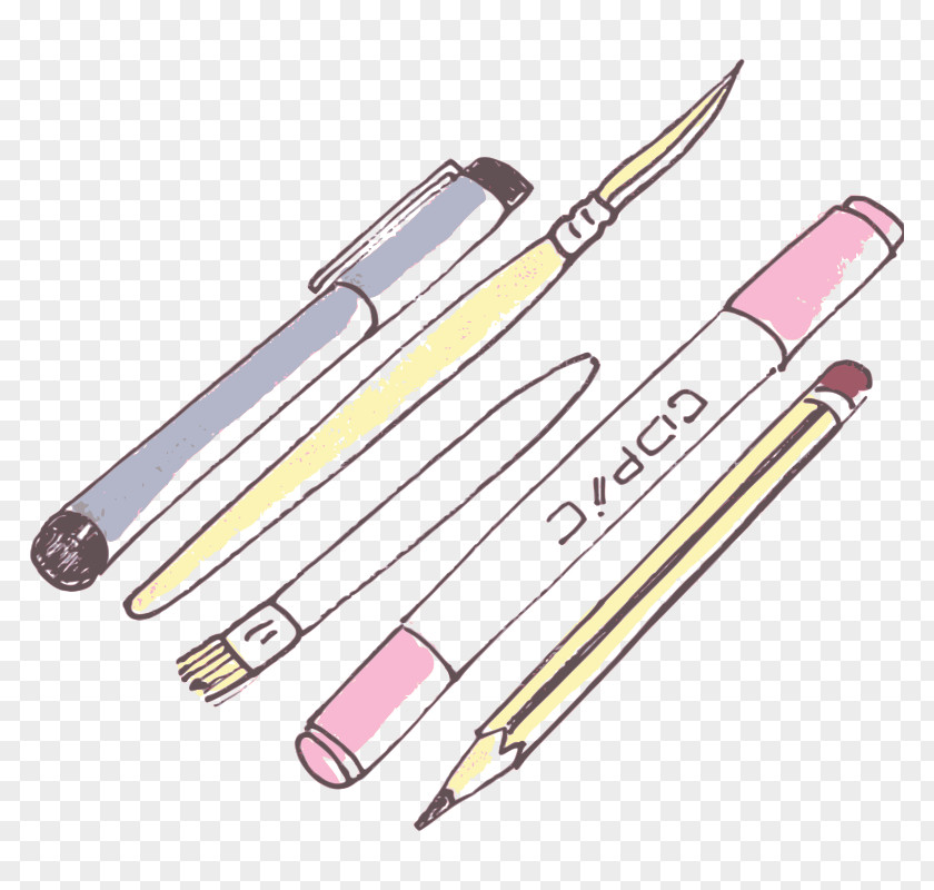 Pen Drawing Painting Vector Graphics Paint Brushes PNG