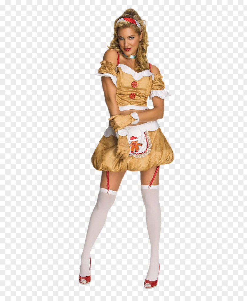 Woman Halloween Costume Clothing Gingerbread Man PNG