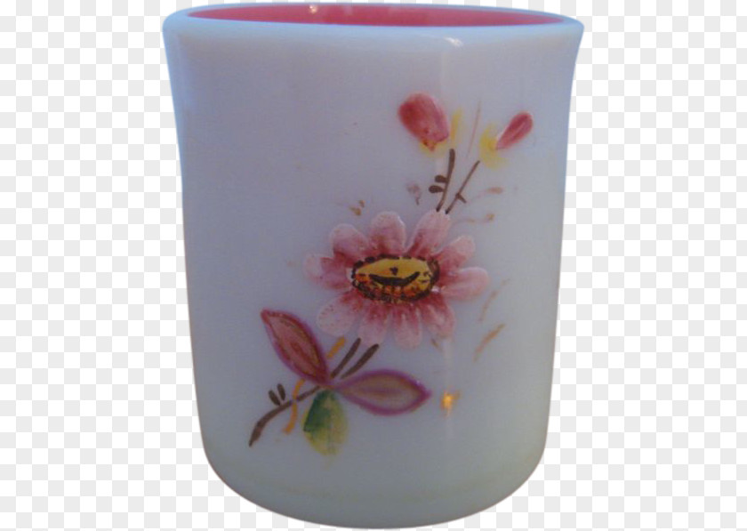 Hand Painted Decoration Porcelain Flowerpot Cup PNG