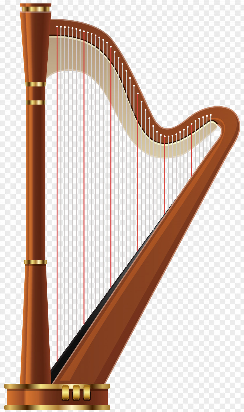 Harp Celtic Musical Instruments Clip Art PNG