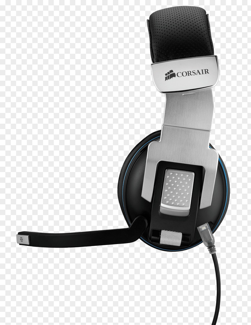 Headphones Headset 7.1 Surround Sound Wireless Corsair Vengeance 2000 PNG