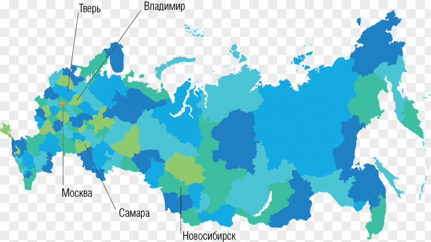 Russia Vector Graphics Map World PNG