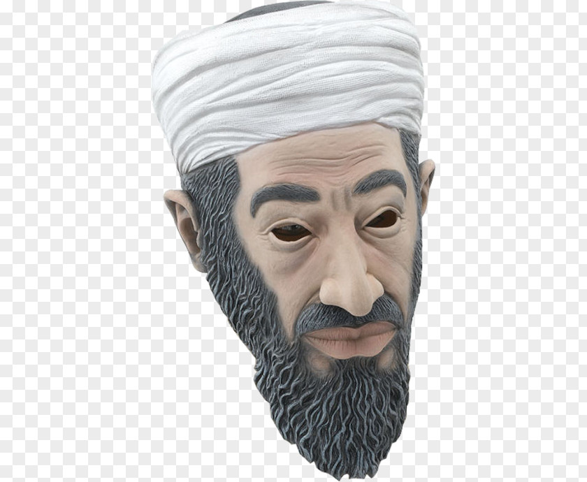 Masquerade Mask Osama Bin Laden Latex Costume Party Character PNG