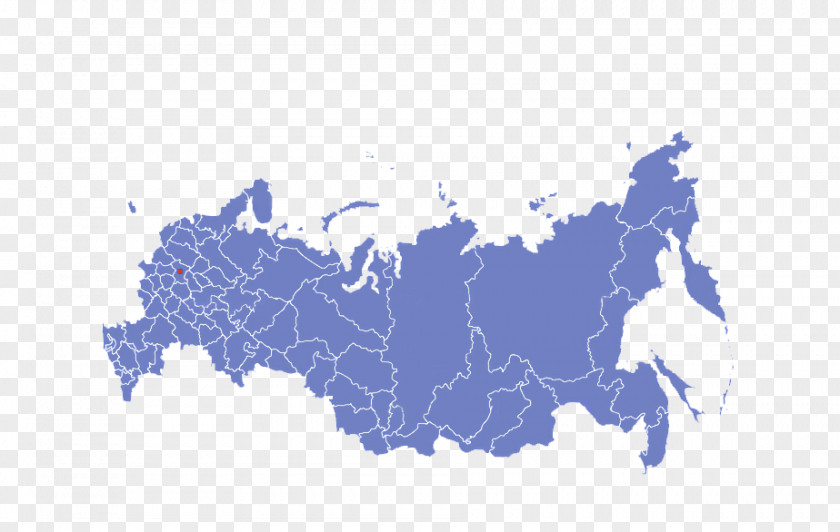 Russia Flag Of Blank Map PNG