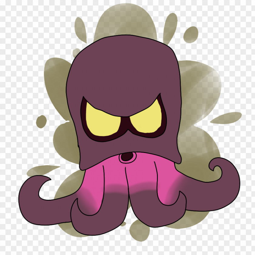 Splatoon Octopus Character Fiction Clip Art PNG