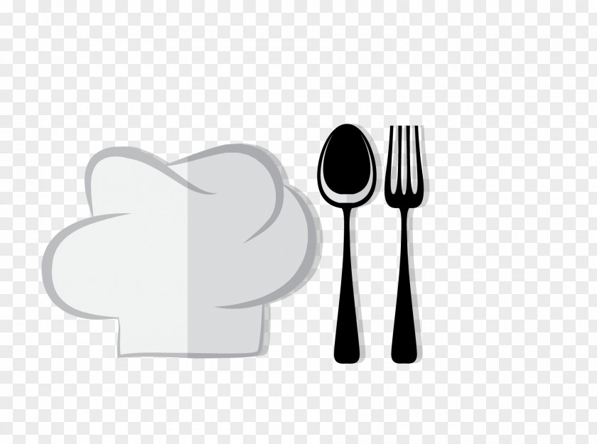 Vector Chef Hat Spoon Cook PNG