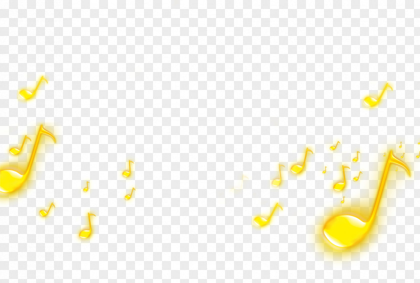 Yellow Notes Decorative Material Computer Software PNG