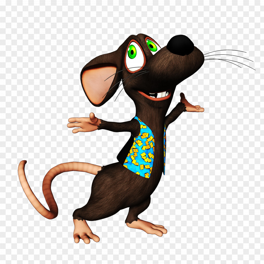 Animation Rat Cartoon Mouse Muridae Pest Animal Figure PNG