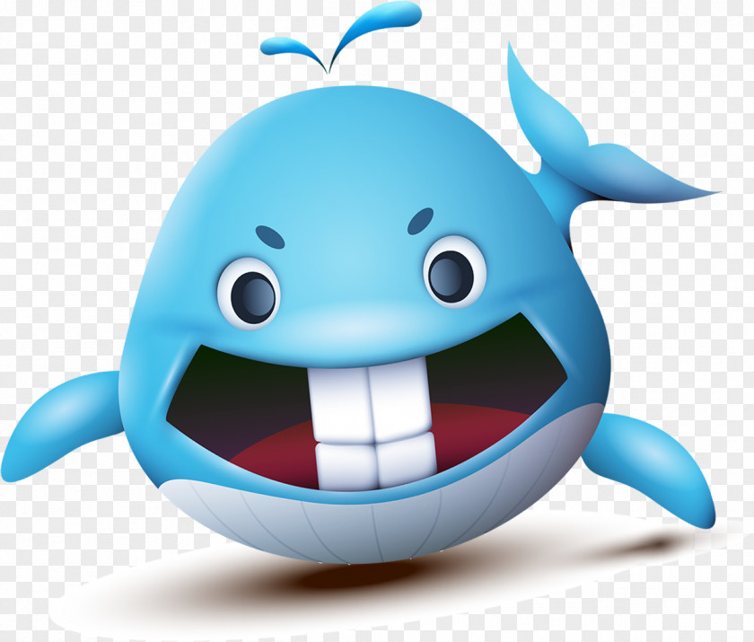 Cartoon Whale PNG