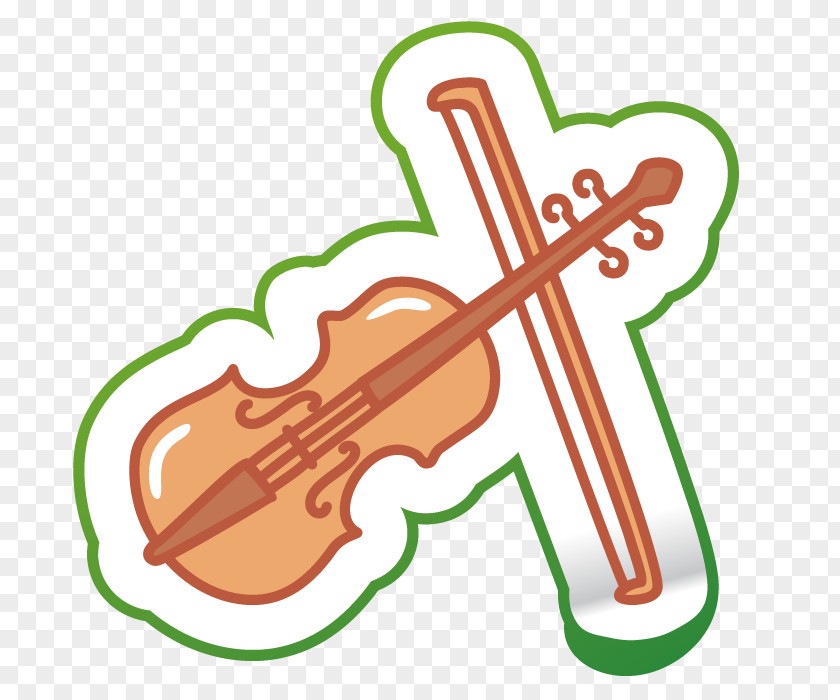 Vector Playing Violin Cartoon Clip Art PNG