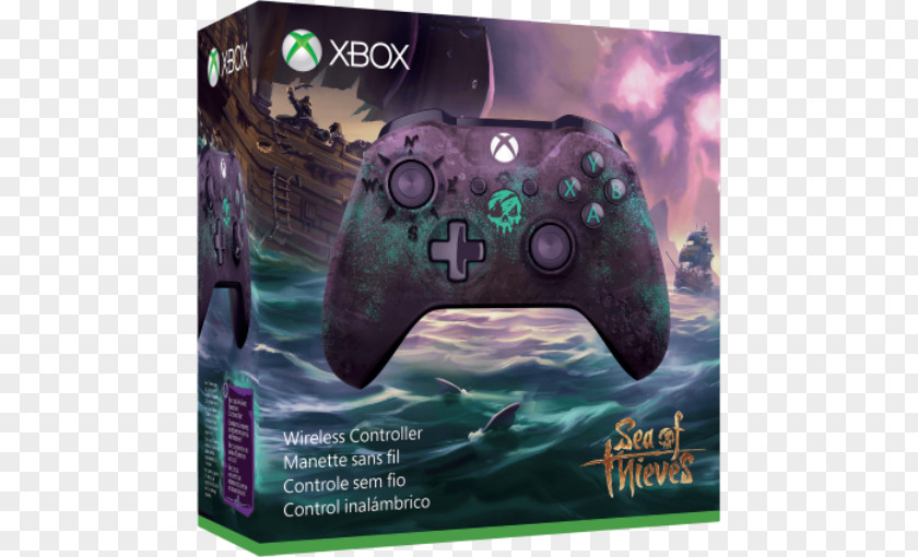 Art Of Sea Thieves Xbox One Controller Game Controllers Video PNG