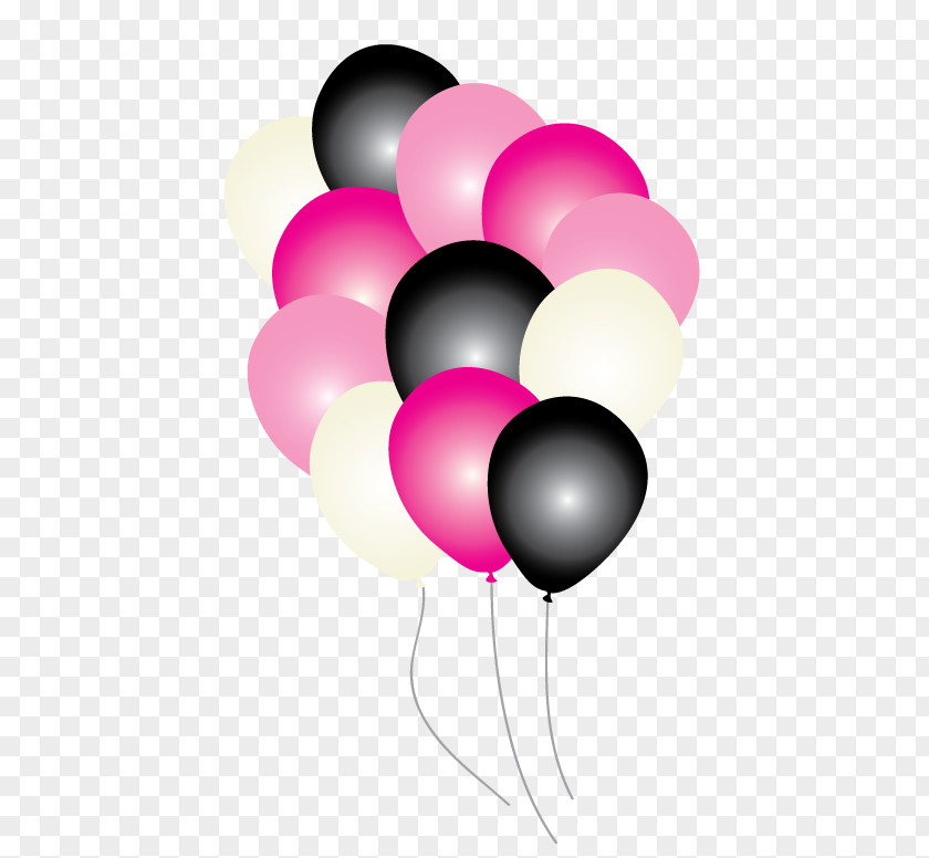 Balloon Party Favor Bachelorette Clip Art PNG