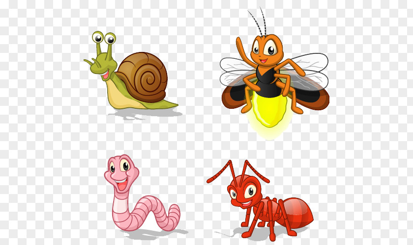 Cartoon Insects Firefly Drawing Clip Art PNG