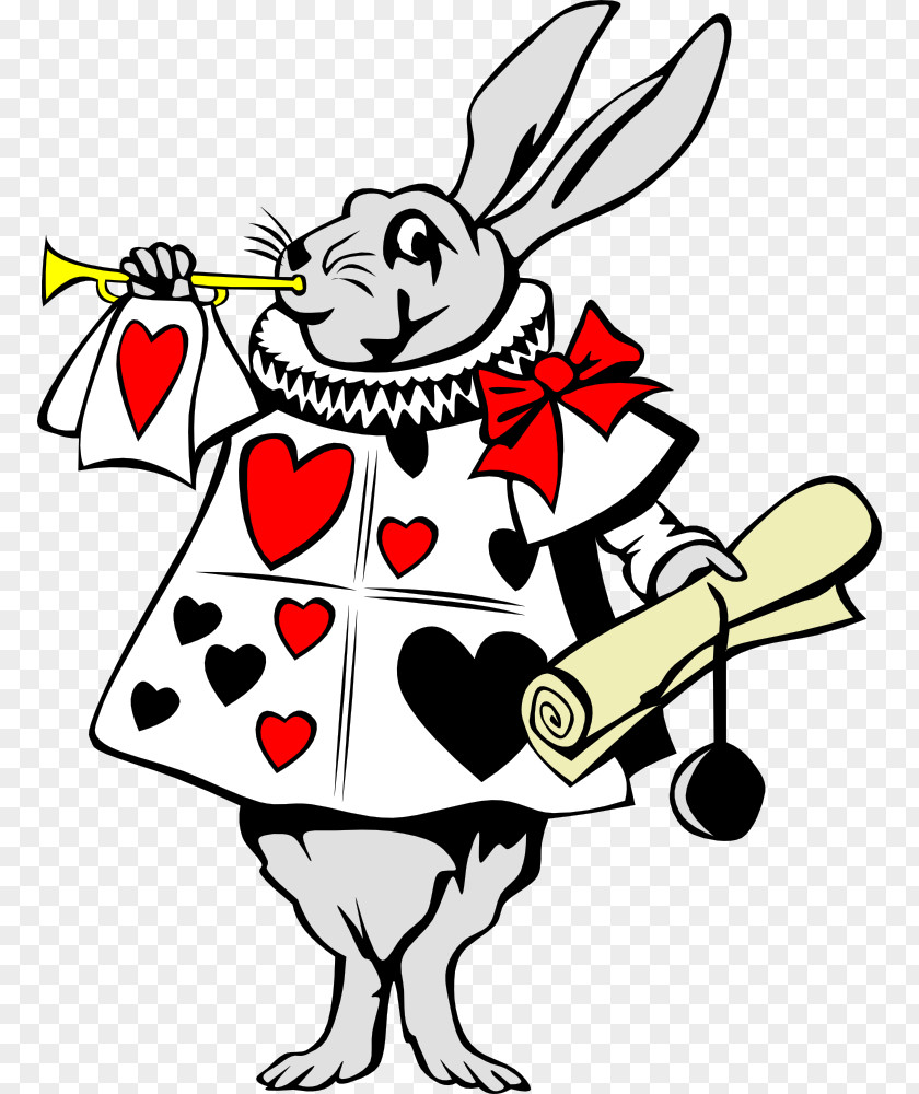Free Rabbit Clipart Alices Adventures In Wonderland White The Mad Hatter Cheshire Cat March Hare PNG