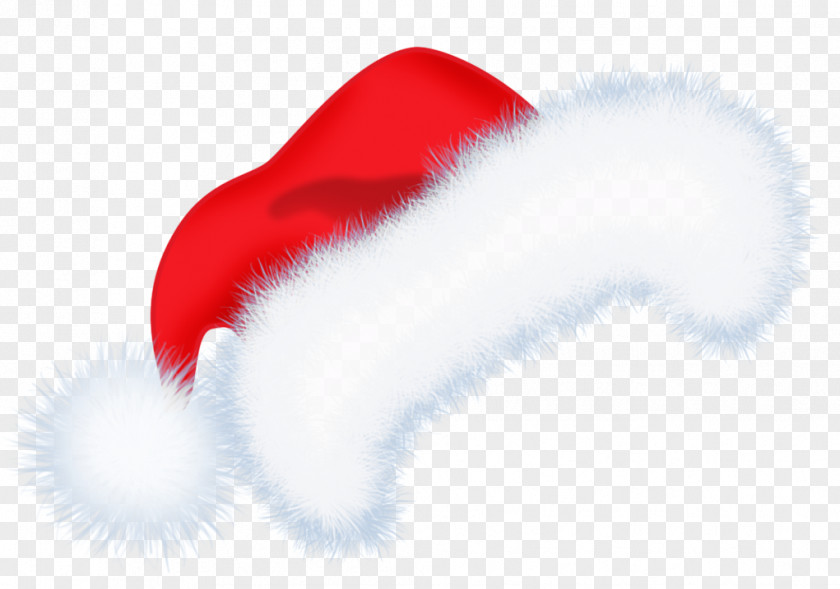Large Santa Hat Transparent Clipart Red Character Fur Fiction Font PNG