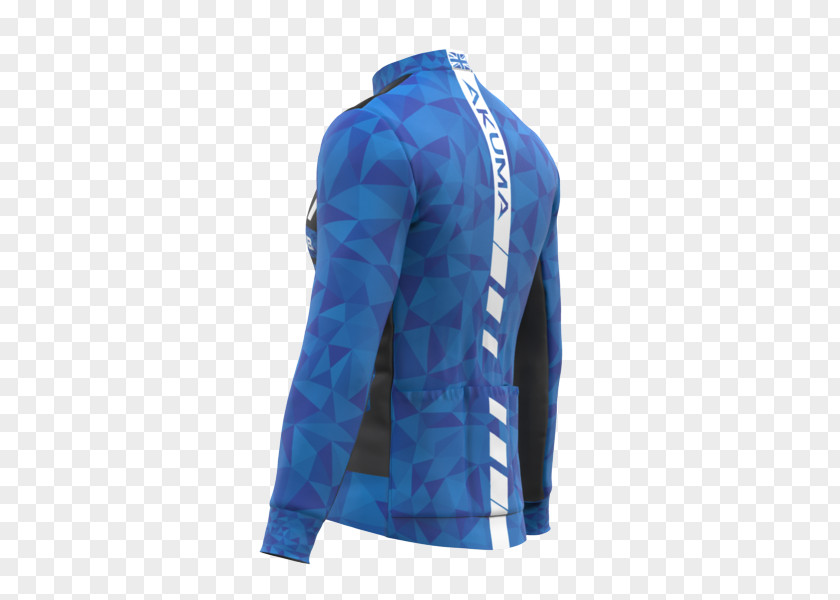 Men's Jacket Sleeve Winter Clothing Jersey Cobalt Blue PNG