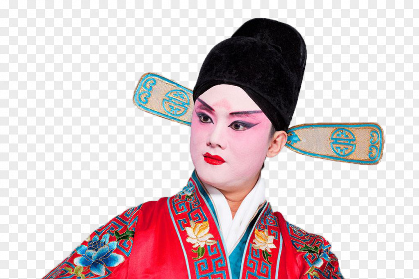 Serious Peking Opera Actor Download PNG