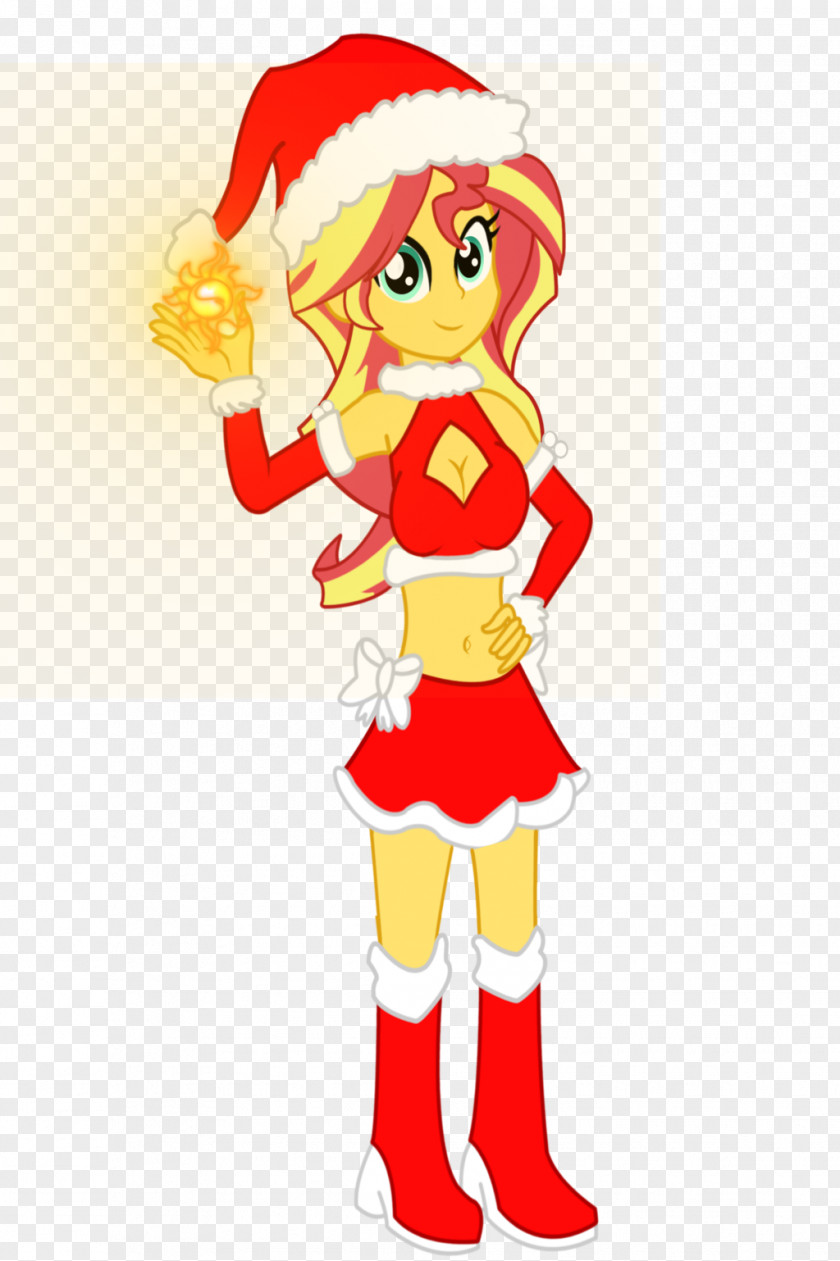 Us Holiday Sunset Shimmer Art My Little Pony: Equestria Girls Navel PNG