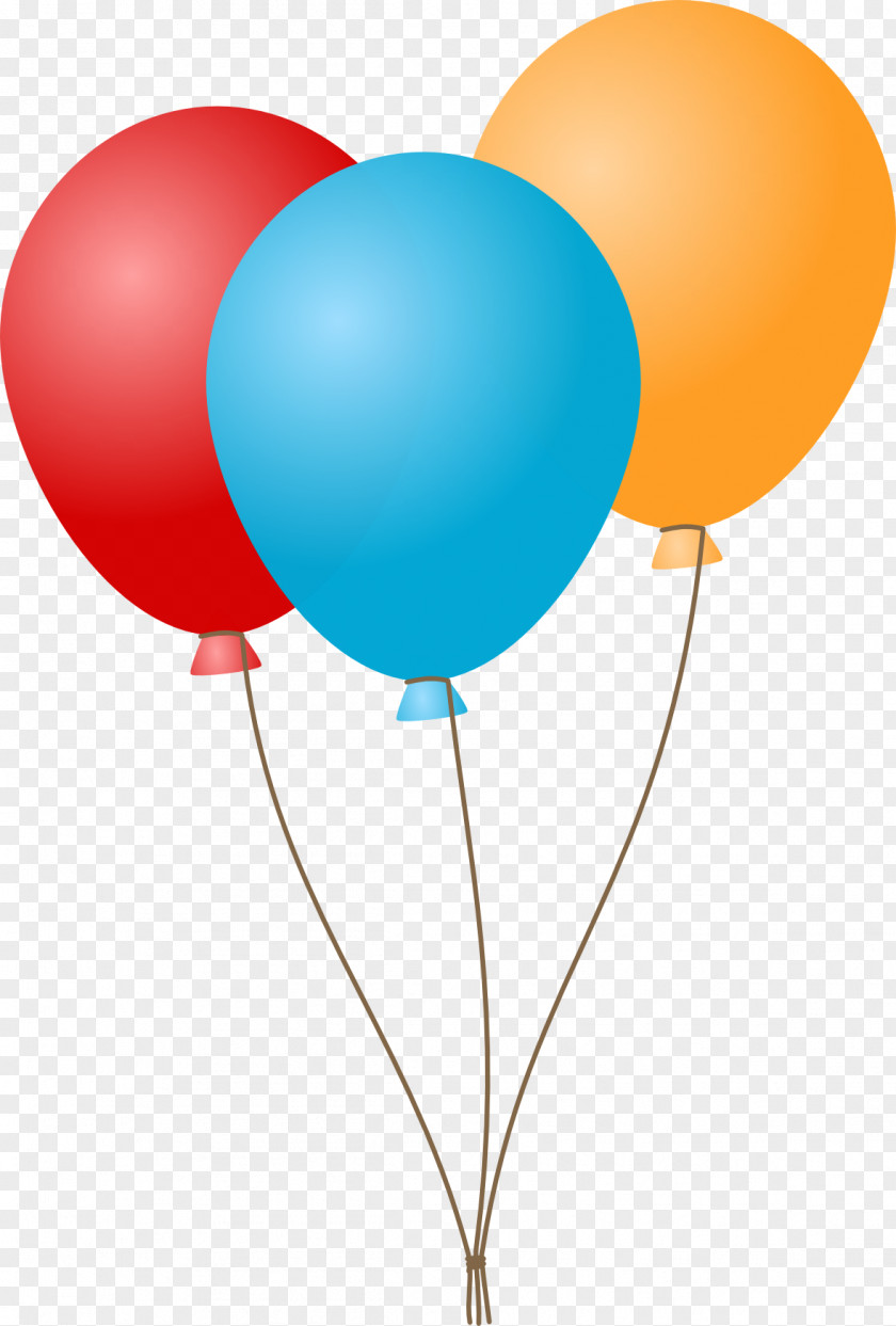 Balloons 2 Balloon Birthday Clip Art PNG