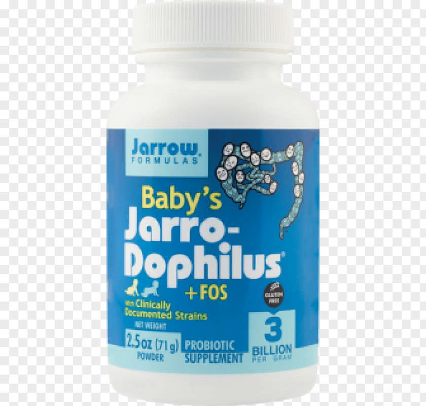 Child Infant Probiotic Fructooligosaccharide Jarrow Prebiotic PNG