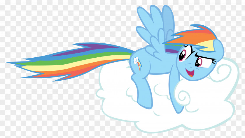 Cloud Rainbow My Little Pony Dash PNG