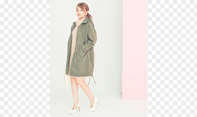 QUIJOTE Khaki Coat Shoulder PNG