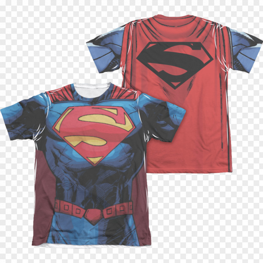 Superman T-shirt Aquaman Flash Costume PNG