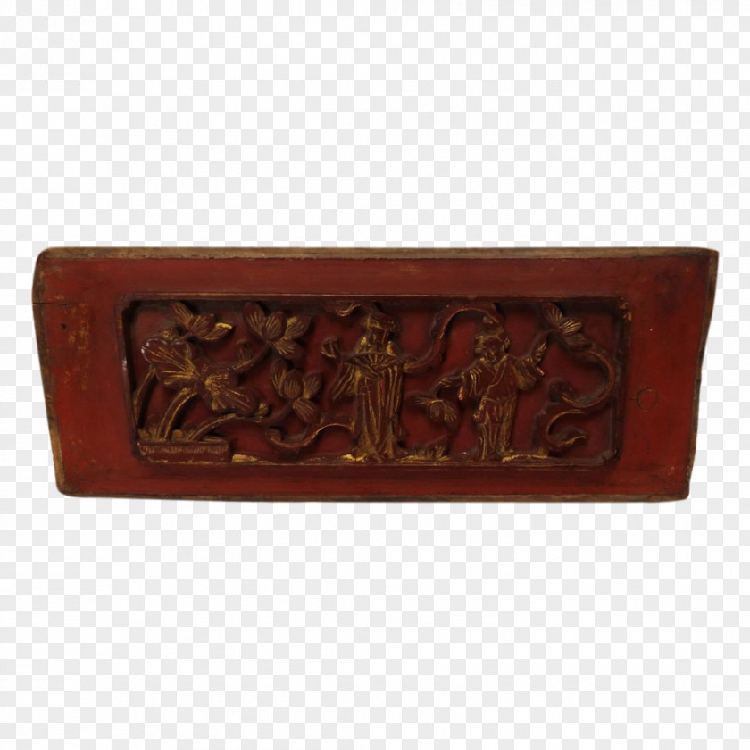 Antique Carved Exquisite Metal Rectangle Leather PNG