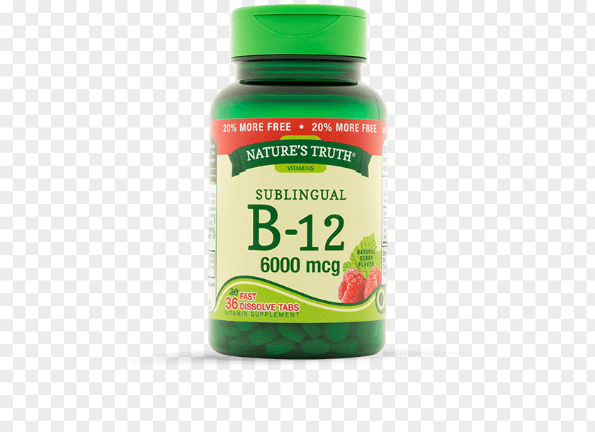 Vitamin B12 B-12 Softgel Dietary Supplement B Vitamins PNG