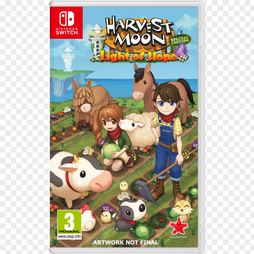 Nintendo Harvest Moon: Light Of Hope The Legend Zelda: Collector's Edition Switch Octopath Traveler PNG