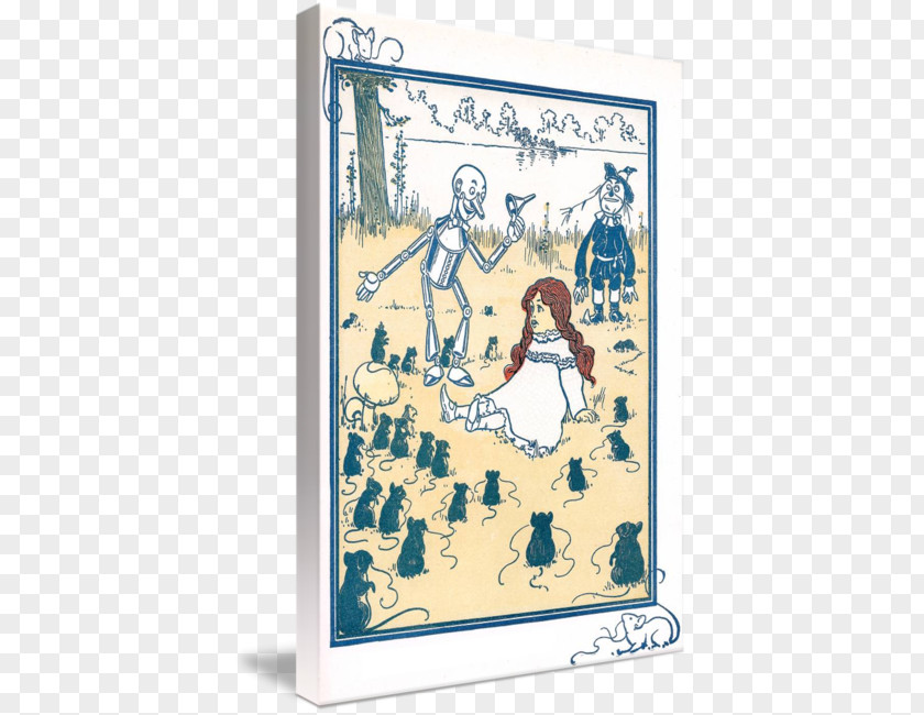 The Wizard Of Oz Dorothy Gale Wonderful Illustration Poster PNG