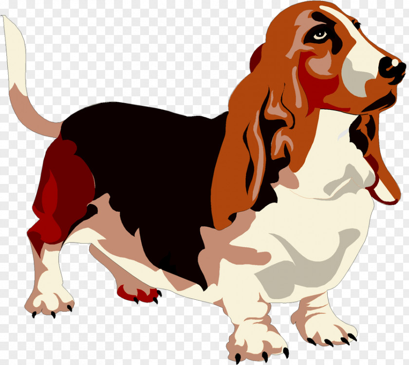 Basset Banner I Love My Hound T-Shirt Puppy PNG