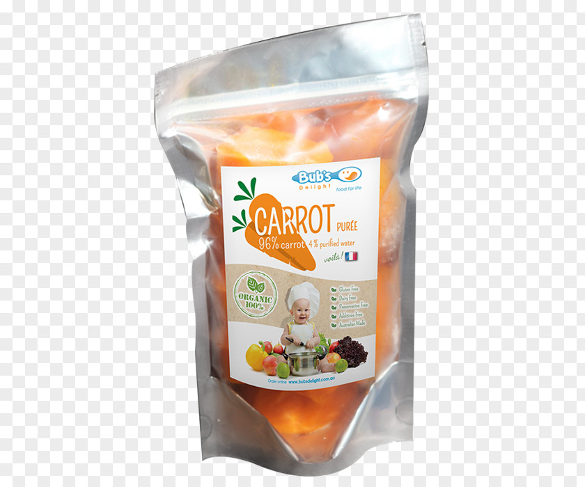 Carrot Baby Food Organic Purée PNG
