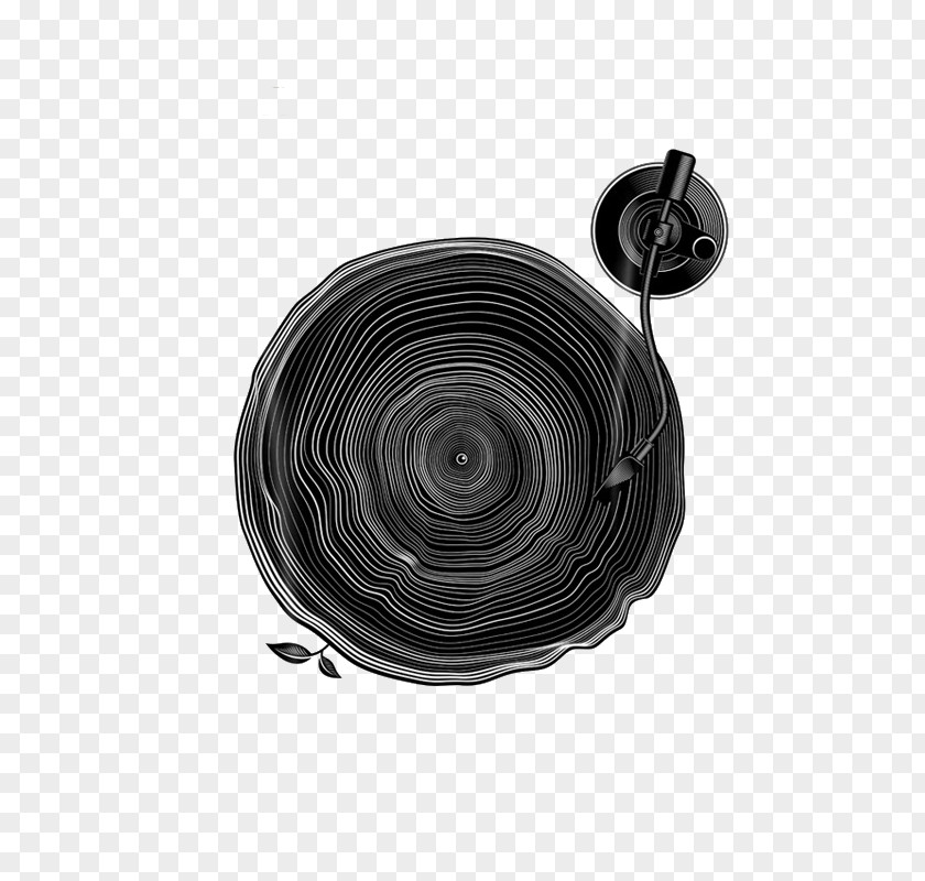 Hand Drawn Gramophone PNG