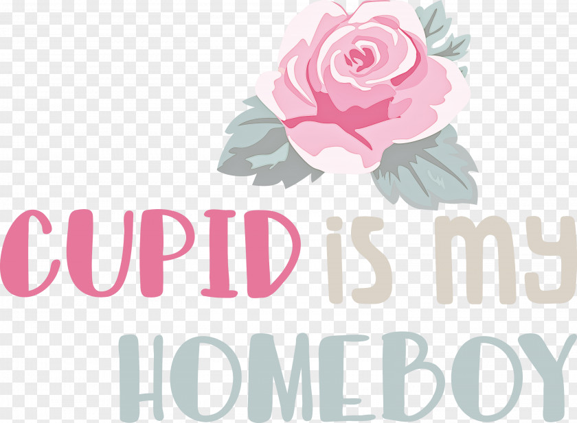 Cupid Is My Homeboy Valentine PNG