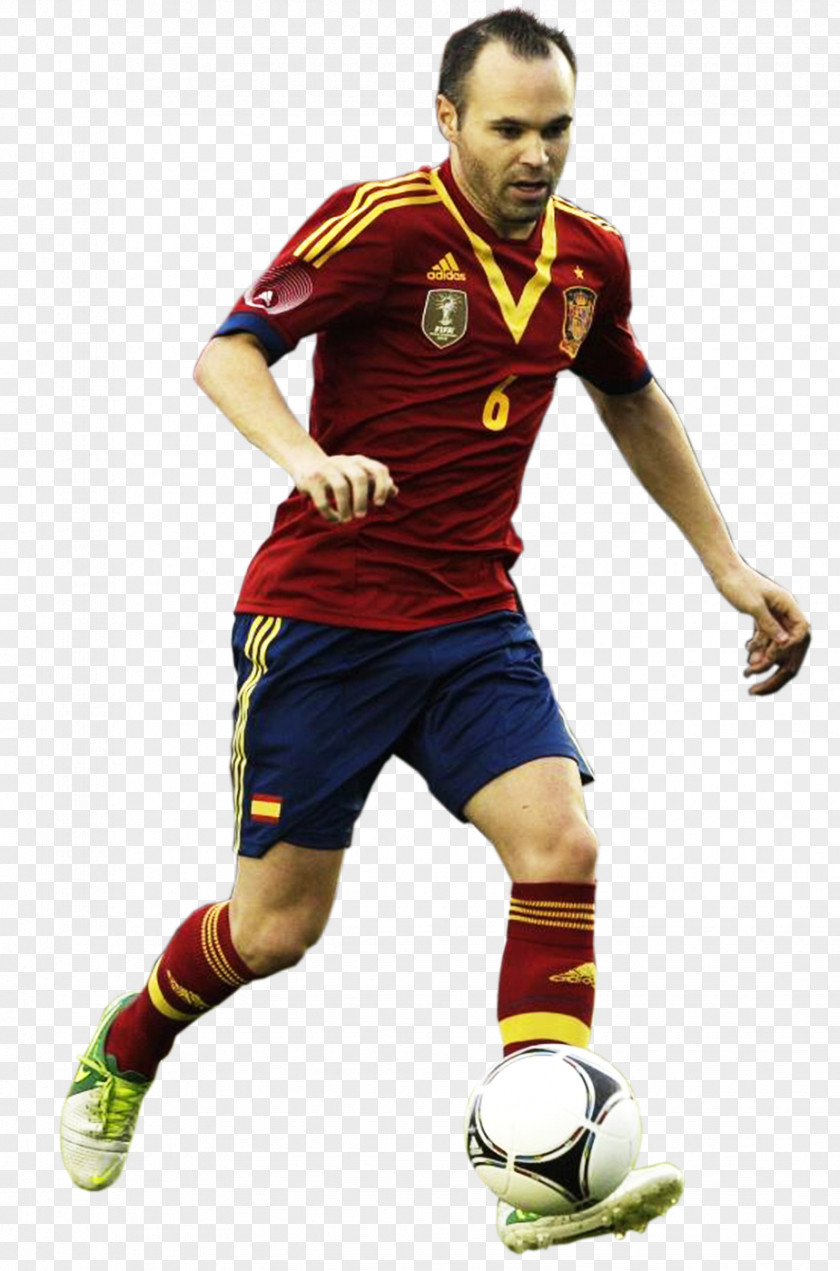 Sergio Ramos Andrés Iniesta Spain National Football Team Player PNG