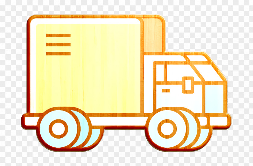 Transport Icon Logistics Delivery Truck PNG