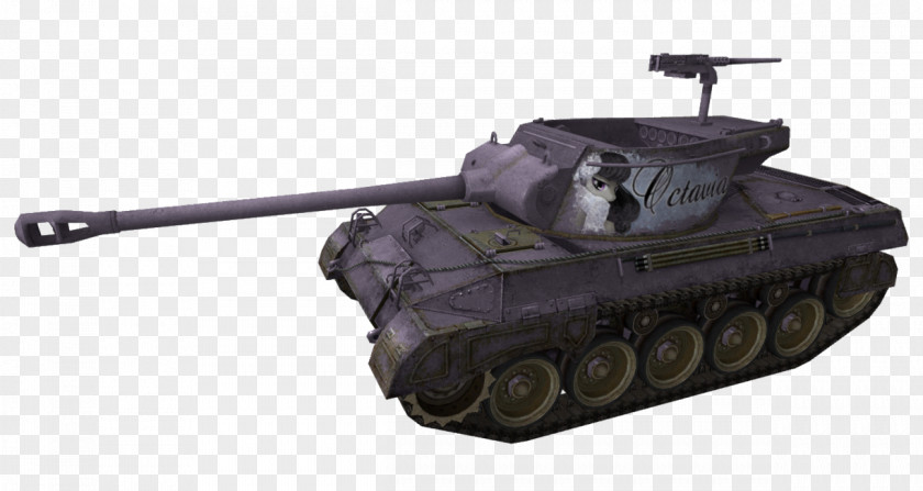 Artillery Churchill Tank Self-propelled Gun Turret PNG