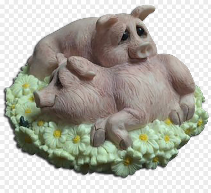 Pig Animal Figurine Collectable Sculptor PNG