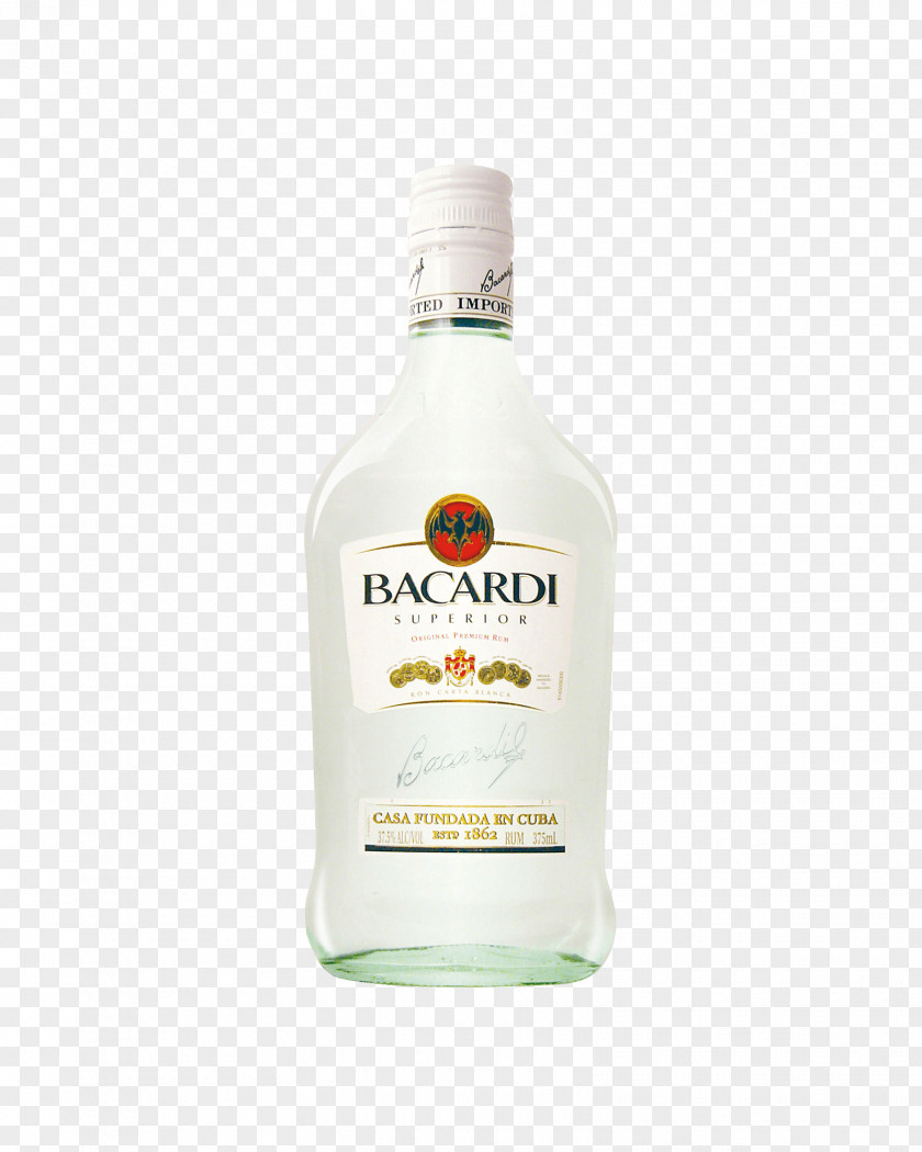 Bacardi Liqueur Superior Rum PNG