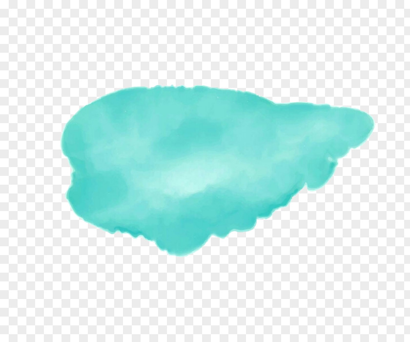 Blue Clouds Transparent Allah Muslim Watercolor Painting Turquoise PNG
