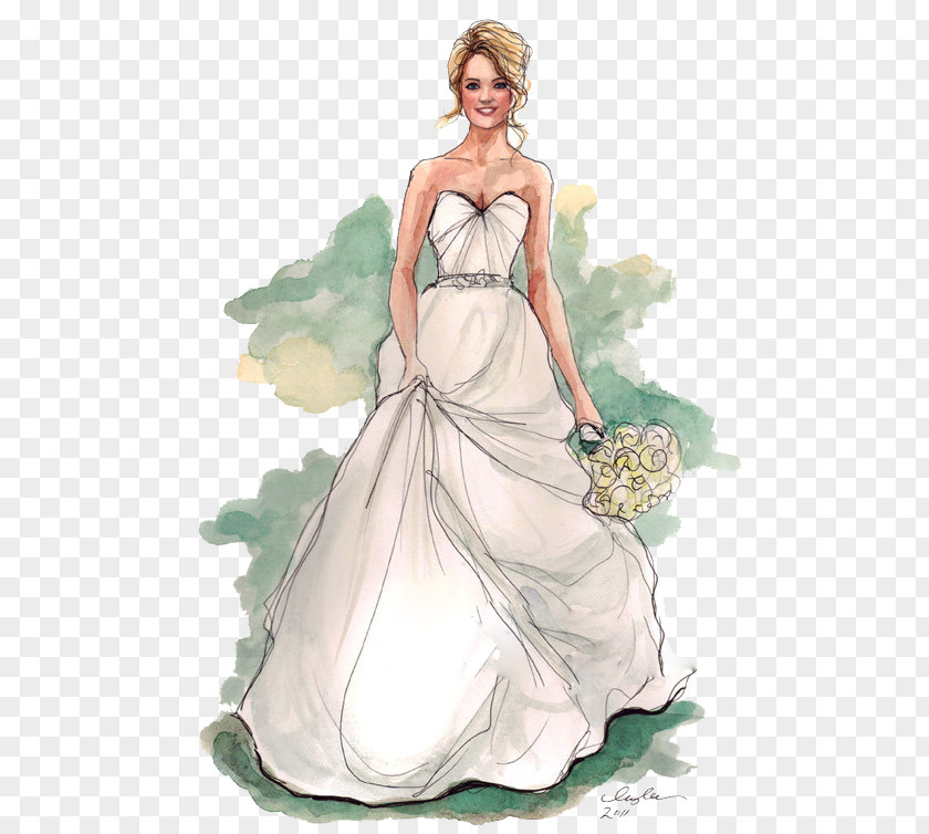 Bride Drawing Wedding Illustrator Illustration PNG